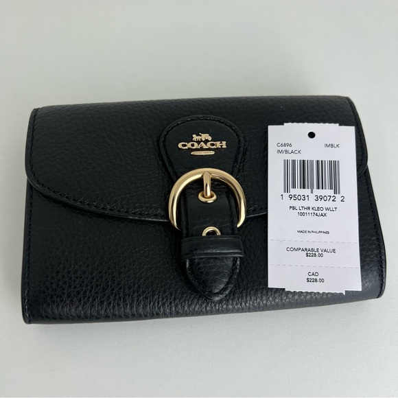 NWT Coach Kleo Wallet - Picture 4 of 13